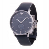 Emporio Armani Analog Quartz Blue Dial Blue Leather Strap Watch For Men - AR1647 Buy Now By Emporio Armani