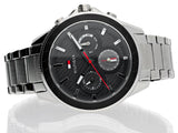 Tommy Hilfiger Aiden Chronograph Grey Dial Silver Steel Strap Watch For Men - 1791857 Buy Now By Tommy Hilfiger