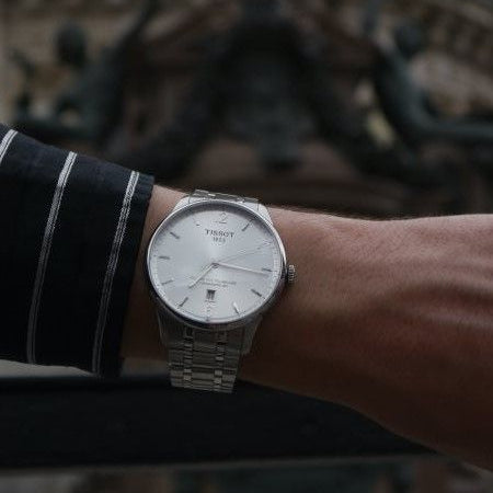 Tissot Chemin Des Tourelles Powermatic 80 Silver Dial Silver Steel Strap Watch For Men - T099.407.11.037.00 Buy Now By Tissot