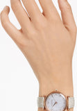 Swarovski Crystalline Wonder Silver Dial Beige Leather Strap Watch for Women - 5656899 Buy Now By Swarovski