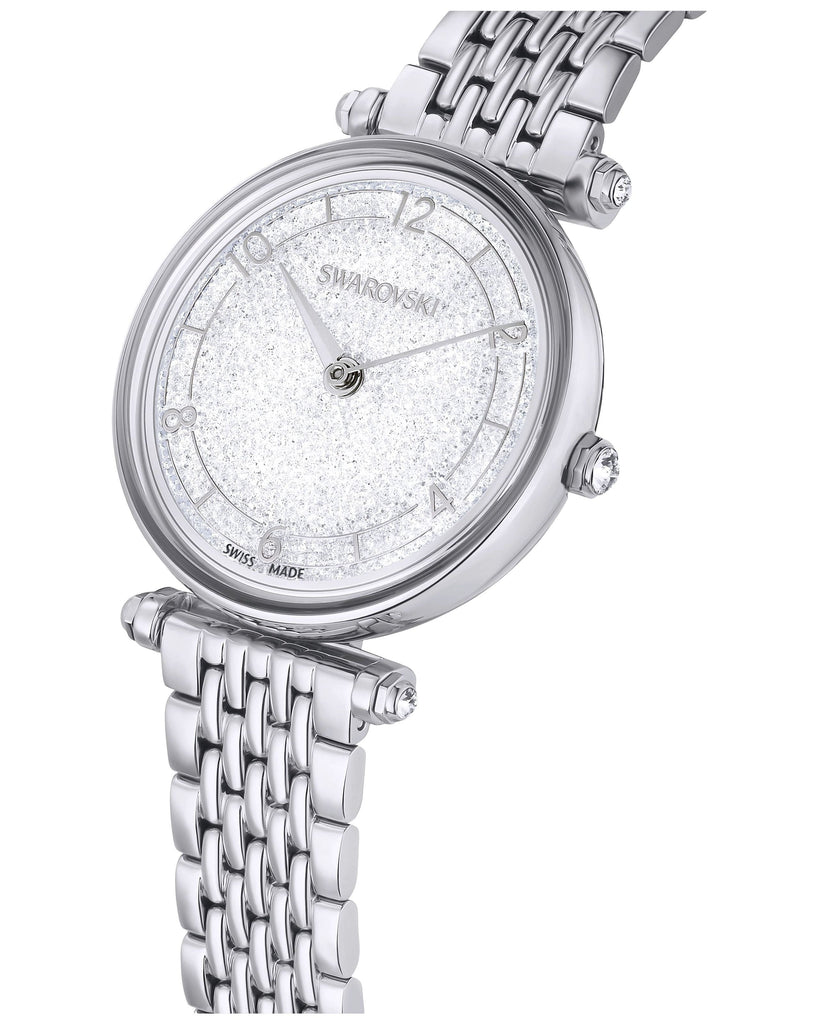 Swarovski Crystalline Wonder Silver Dial Silver Steel Strap Watch for Women - 5656929 Buy Now By Swarovski