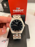 Tissot T Trend Couturier Chronograph Black Dial Silver Steel Strap Watch For Men - T035.410.11.051.00 Buy Now By Tissot