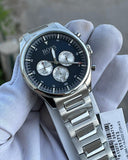 Hugo Boss Pioneer Blue Dial Silver Steel Strap Watch for Men - 1513713 Buy Now By Hugo Boss