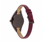 Calvin Klein Rebel Red Black Dial Red Leather Strap Watch for Women - K8P237U1 Buy Now By Calvin Klein