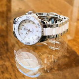 Tag Heuer Aquaracer Diamonds White Dial Two Tone Steel Strap Watch for Women - WAY131D.BA0914 Buy Now By Tag Heuer