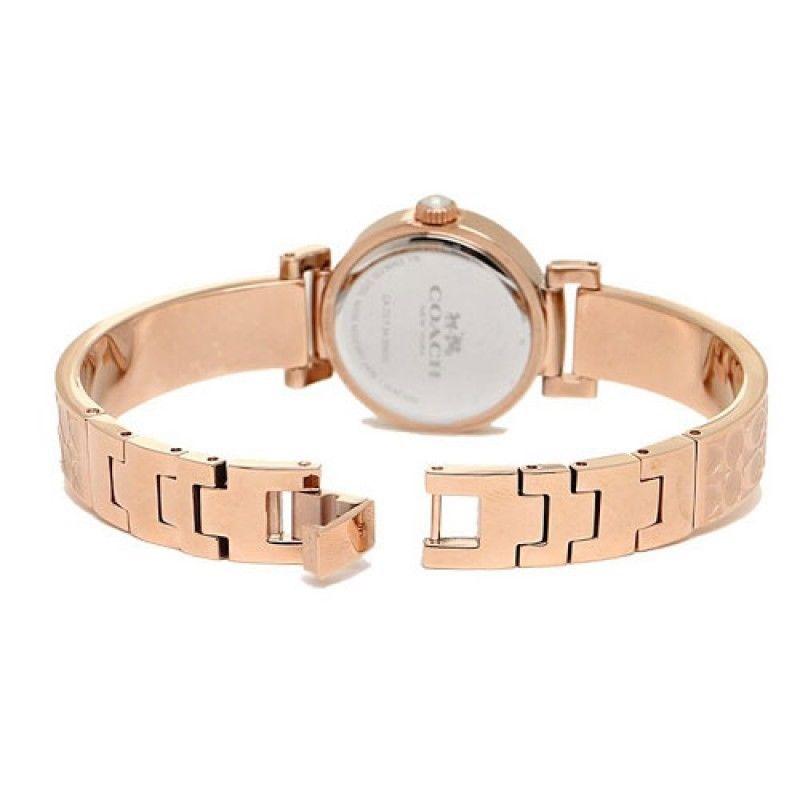 Coach Madison Crystals Rose Gold Dial Rose Gold Steel Strap Watch For Women - 14502203 Buy Now By Coach