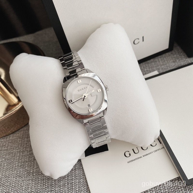 Gucci GG2570 White Dial Silver Steel Strap Watch For Women - YA142502 Buy Now By Gucci