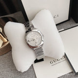 Gucci GG2570 White Dial Silver Steel Strap Watch For Women - YA142502 Buy Now By Gucci