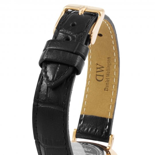 Daniel Wellington Petite Reading White Dial Black Leather Strap Watch For Women - DW00100173 Buy Now By Daniel Wellington