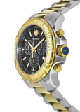Movado Series 800 Chronograph Black Dial Two Tone Steel Strap Watch For Men - 2600138 Buy Now By Movado