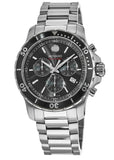 Movado Series 800 Chronograph Black Dial Silver Steel Strap Watch For Men - 2600142 Buy Now By Movado
