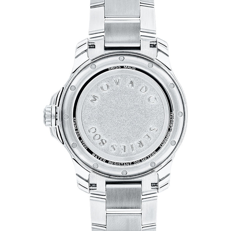 Movado Series 800 Blue Dial Silver Steel Strap Watch for Men - 2600151 Buy Now By Movado