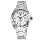 Tag Heuer Formula 1 Calibre 5 Automatic White Dial Silver Steel Strap Watch for Men - WAZ2114.BA0875 Buy Now By Tag Heuer