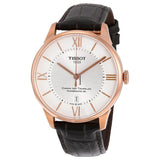 Tissot Chemin Des Tourelles Powermatic 80 Silver Dial Brown Leather Strap Watch For Men - T099.407.36.038.00 Buy Now By Tissot