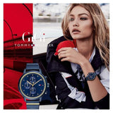 Tommy Hilfiger Blake Blue Dial Blue Steel Strap Watch for Women - 1781893 Buy Now By Tommy Hilfiger