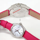 Tag Heuer Formula 1 Quartz Mother of Pearl Dial Pink Leather Strap Watch for Women - WBJ131A.FC8252 Buy Now By Tag Heuer