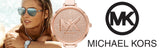 Michael Kors Charley Quartz Crystals Rose Gold Dial Rose Gold Steel Strap Watch For Women - MK4433 Buy Now By Michael Kors