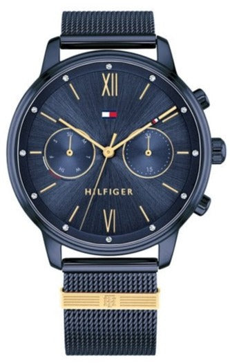 Tommy Hilfiger Blake Quartz Blue Dial Blue Mesh Bracelet Watch for Men - 1782305 Buy Now By Tommy Hilfiger
