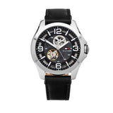 Tommy Hilfiger Bruce Analog Black Dial Black Leather Strap Watch for Men - 1791279 Buy Now By Tommy Hilfiger