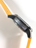 Burberry Sport Chronograph Grey Dial Yellow Rubber Strap Watch for Men - BU7712 Buy Now By Burberry