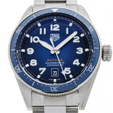 Tag Heuer Autavia Automatic Blue Dial Silver Steel Strap Watch for Men - WBE5116.EB0173 Buy Now By Tag Heuer
