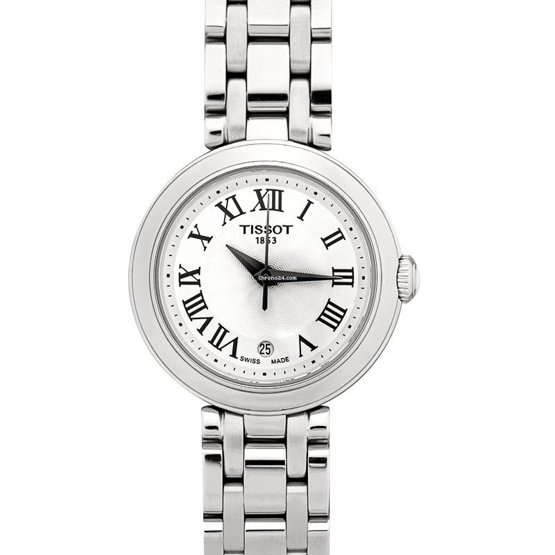 Tissot Bellissima Small Lady Silver Dial Silver Steel Strap Watch For Women - T126.010.11.013.00 Buy Now By Tissot
