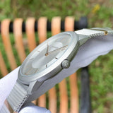 Calvin Klein Minimal Silver Dial Silver Mesh Strap Watch For Men - K3M521Y6 Buy Now By Calvin Klein