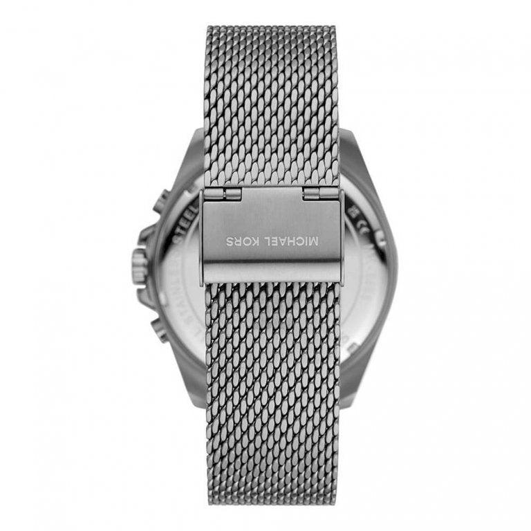 Michael Kors Brecken Chronograph Grey Dial Silver Mesh Strap Watch For Men - MK8868 Buy Now By Michael Kors