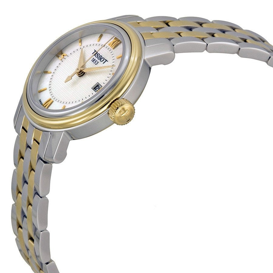 Tissot T Classic Bridgeport Lady White Mother of Pearl Dial Watch For Women - T097.010.22.118.00 Buy Now By Tissot