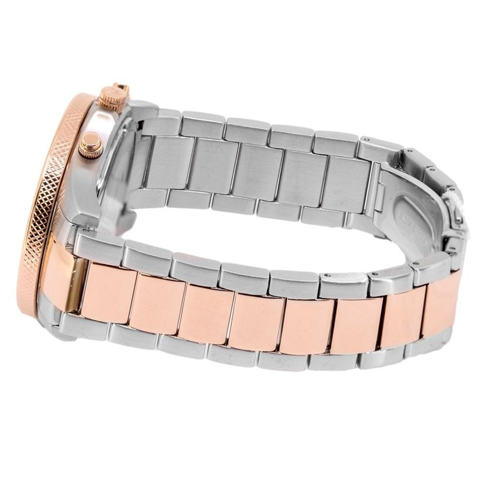 Maserati SFIDA Chronograph Black Dial Two Tone Steel Strap Watch For Men - R8873640009 Buy Now By Maserati