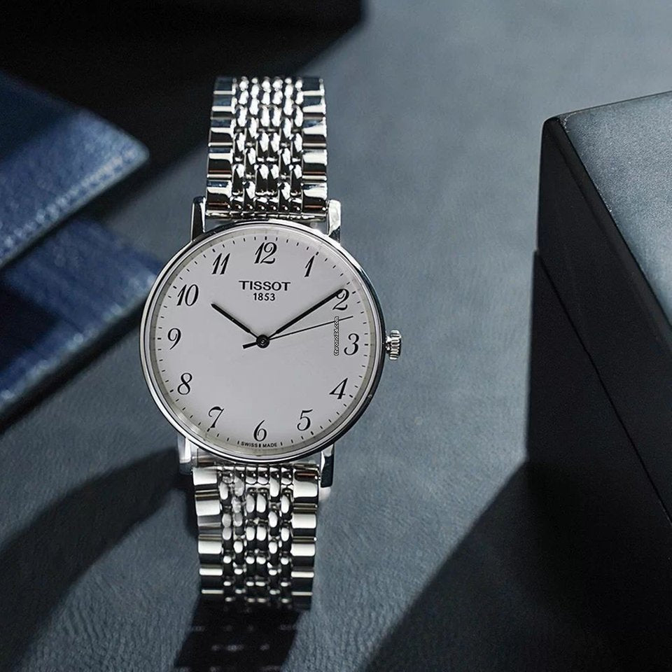 Tissot Everytime Desire Medium Silver Dial Silver Mesh Bracelet Watch For Men - T109.410.11.032.00 Buy Now By Tissot