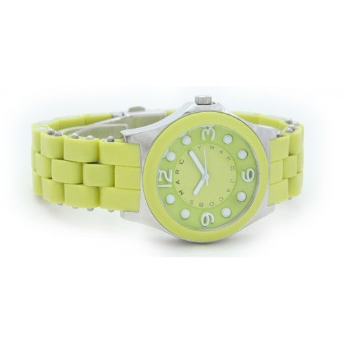 Marc Jacobs Dress Green Dial Green Silicone Strap Watch for Women - MBM2513 Buy Now By Marc Jacobs