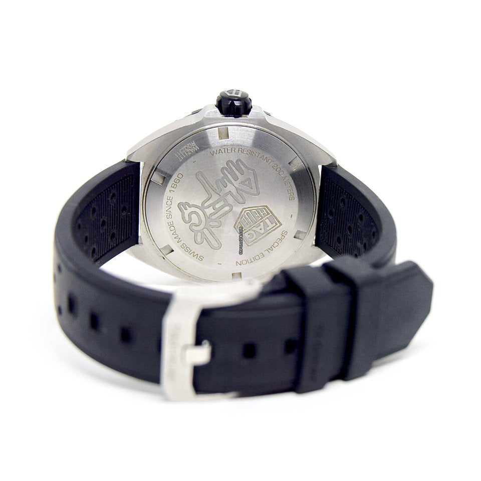 Tag Heuer Formula 1 Alec Monopoly Special Edition Black Rubber Strap Watch for Men - WAZ1117.FT8023 Buy Now By Tag Heuer