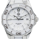 Tag Heuer Aquaracer Quartz White Dial Two Tone Steel Strap Watch Women - WAY131B.BA0914 Buy Now By Tag Heuer