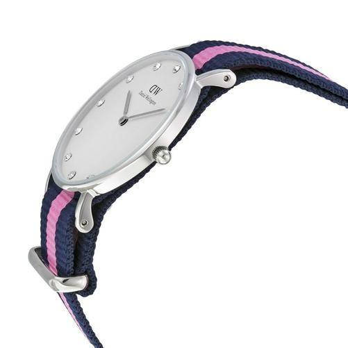 Daniel Wellington Classy Winchester White Dial Two Tone NATO Strap Watch For Women - DW00100081 Buy Now By Daniel Wellington