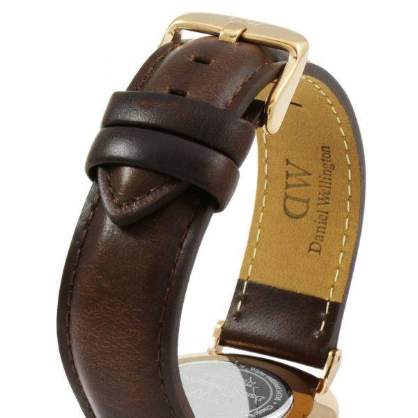 Daniel Wellington Classic Bristol Black Dial Brown Leather Strap Watch for Men - DW00100137 Buy Now By Daniel Wellington