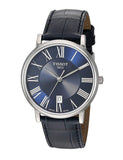 Tissot Carson Premium Blue Dial Blue Leather Strap Watch For Men - T122.410.16.043.00 Buy Now By Tissot