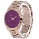 Michael Kors Runway Pink Dial Rose Gold Steel Strap Watch for Women - MK3550 Buy Now By Michael Kors