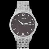 Tissot T Classic Tradition Grey Dial Silver Steel Strap Watch For Men - T063.610.11.067.00 Buy Now By Tissot