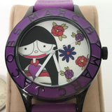 Marc Jacobs Marc White Dial Purple Silicone Strap Watch for Women - MBM5514 Buy Now By Marc Jacobs