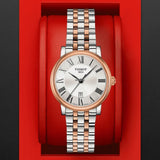 Tissot Carson Premium Lady Silver Dial Two Tone Steel Strap Watch For Women - T122.210.22.033.01 Buy Now By Tissot