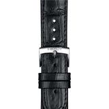 Tissot Carson Premium Powermatic 80 Black Dial Black Leather Strap Watch For Men - T122.407.16.051.00 Buy Now By Tissot
