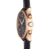 Tissot Chrono XL Black Dial Brown Leather Strap Watch For Men - T116.617.36.057.01 Buy Now By Tissot