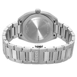 Gucci GG2570 Quartz Black Dial Silver Steel Strap Watch For Men - YA142401 Buy Now By Gucci