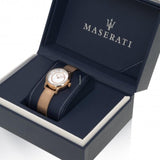 Maserati Epoca Mother of Pearl Dial Rose Gold Mesh Strap Watch For Women - R8853118506 Buy Now By Maserati