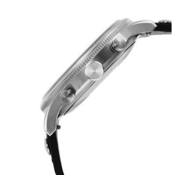 Fossil Retro Pilot Chronograph Black Dial Black Leather Strap Watch for Men - FS5806 Buy Now By Fossil