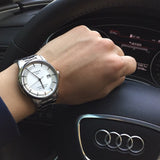 Tissot Luxury Powermatic 80 Silver Dial Silver Steel Strap Watch For Men - T086.408.11.031.00 Buy Now By Tissot