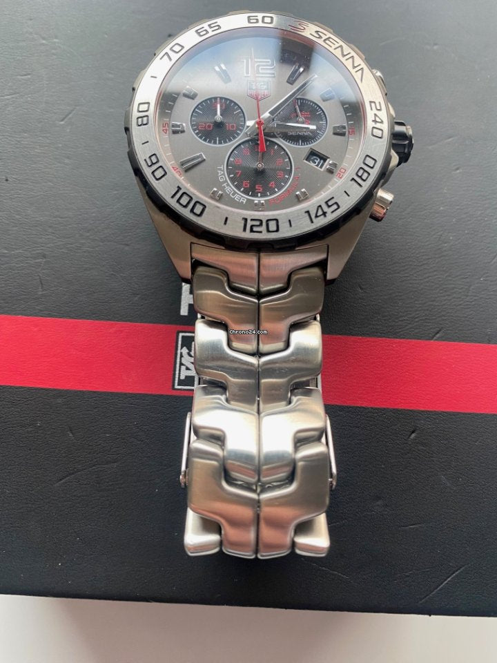 Tag Heuer Formula 1 Special Edition Chronograph Grey Dial Silver Steel Strap Watch for Men - CAZ1012.BA0883 Buy Now By Tag Heuer