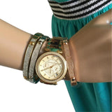 Michael Kors Parker Gold Dial Two Tone Steel Strap Watch for Women - MK5688 Buy Now By Michael Kors