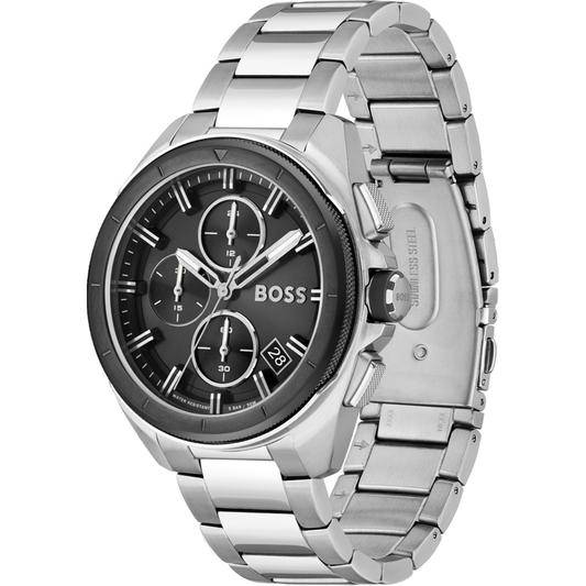 Hugo Boss Volane Black Dial Silver Steel Strap Watch for Men - 1513949 Buy Now By Hugo Boss